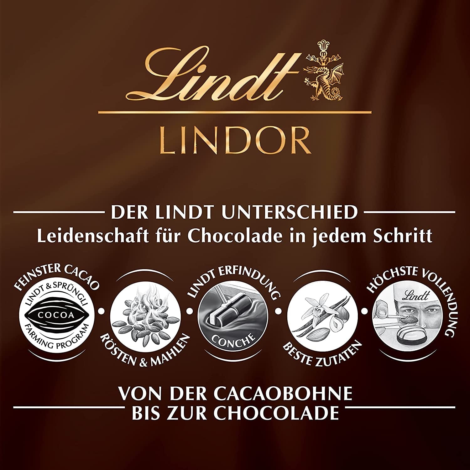Lindt Chocolate Bastoncini Di Cioccolato Fondente LINDOR | 24 barrette di cioccolato x 37 g | Con un ripieno di cioccolato fondente morbido e fondente con il 60% di cacao | Regalo di cioccolato | Regalo di cioccolato | Pacchetto sfuso