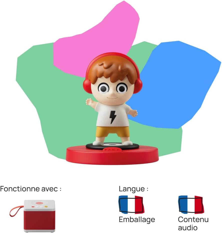 Personaggio con suono, canzoni per ballare - canzoni - giocattolo, versione francese, bambini da 0 anni Bebe Toys Naty Shop
