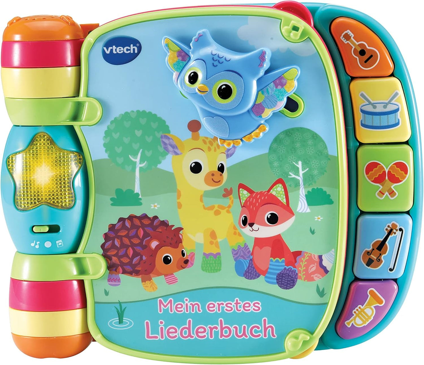 VTech Baby Adventure Play Table - Tavolo da gioco colorato per neonati con 6 campi da gioco ed elementi interattivi e Baby My First Song Book Libro colorato da 6 pagine ed elementi mobili per il gioco Bebe Toys Naty Shop