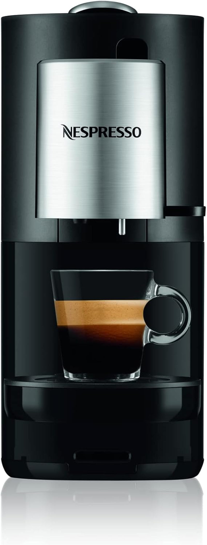 Macchina per caffè espresso Krups Nespresso, macchina per caffè espresso a capsule, stile barista espresso, montalatte, prodotta in Francia YY4355FD