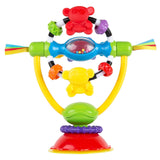 Playgro Rattle Super Shaker - palla a sonagli per bambini - palla a sonagli - palla a sonagli per bambini - palla a sonagli - abilità motorie - giocattolo per bambini - abilità motorie per bambini - colorato Bebe Toys Naty Shop Sonaglio rotante con ventosa