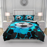 Biancheria da letto per bambini, calcio, microfibra di poliestere Biancheria da letto - bambini Naty Shop