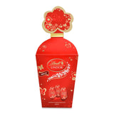 Mix Pasquale Lindt Cioccolato LINDOR | Scatola 144g | Uova LINDOR che si sciolgono in bocca in tre varianti: Cioccolato al latte, Cioccolato fondente, Nocciola | Cioccolato pasquale | Regalo di cioccolato | 1 confezione