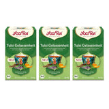 Yogi Tea - Tulsi Serenity Tè ayurvedico alle erbe biologico Senza caffeina Miscela Tulsi "Sacro" Basilico Liquirizia e Arancia Tè Yogi Confezione da 3 3x17 bustine di tè (51 bustine di tè)