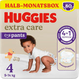 Pantaloni Huggies Extra Care Disney Design Taglia 5 68 Pannolini (2x34) Confezione da metà mese