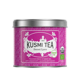 Kusmi Tea - Earl Grey Intense - Tè Nero Earl Grey Biologico con Bergamotto Forte e Limone Piccante - Tè Sfuso - Scatola di Metallo da 100g - Quantità per circa 50 tazze