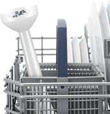 Bosch Stabmixer Clevermixx MSM14000, Abnehmbarer Mixfuß, Ergonomischer Griff, Leichtes Gehäuse, 4-Klingen-Messer, Einfache Reinigung, 400 W, Weiß/Rot Kitchen Naty Shop