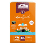 Caffè Mauro Torrefazione Kaffeekapseln Espresso Avvolgente, Intensität 8/10-144 Kapseln compatibile con Kaffeemaschinen der Marke Lavazza* A Modo Mio*, 144 Stück, Hergestellt in Italien