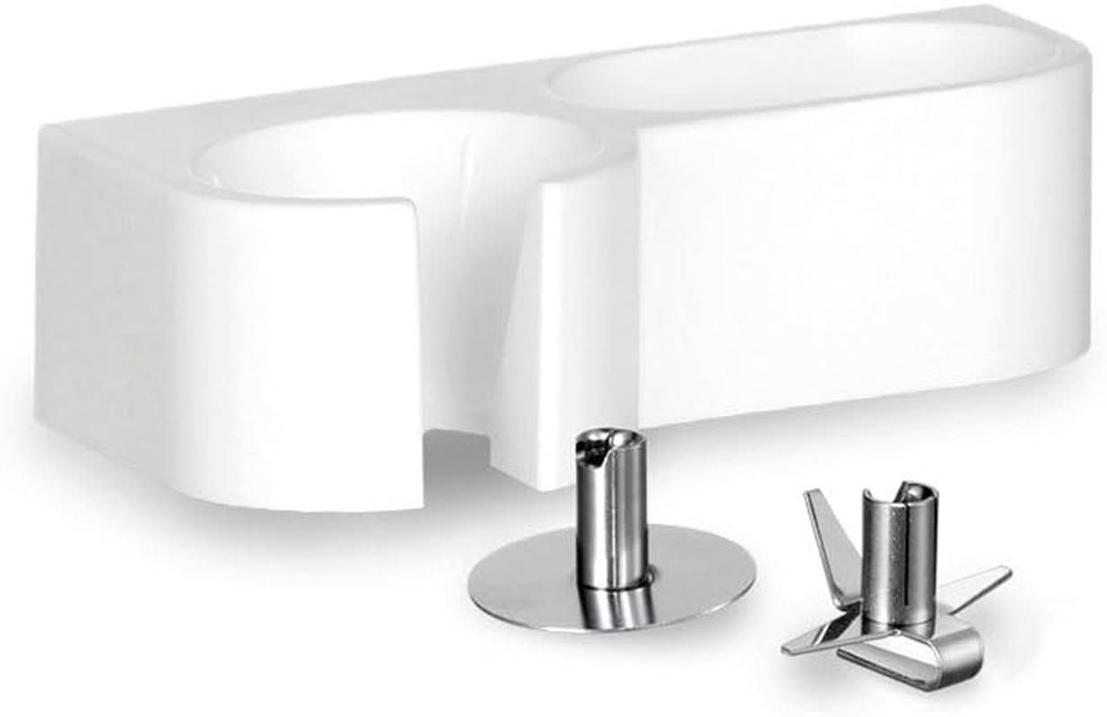 Esge-Zauberstab M 122 S, Stabmixer Weiß, Mit Zubehör, Bis 14.000 U/Min, 90310 Kitchen Naty Shop