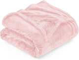 Utopia Bedding Coperta in Pile Accogliente [228X228 Cm, Grigio] Coperta Morbida, Leggera, Calda e Soffice Coperta Comoda e Traspirante per Letto Divano Letti e Coperte Besuche den Utopia Bedding-Store Rosa 228X167 Cm