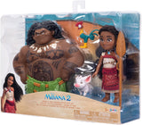 Set regalo Moana 2 Vaiana e Maui 15 cm