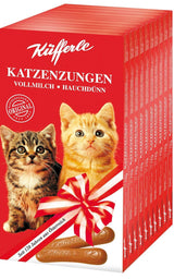 Küfferle lingue di gatto 10x75g confezione multipla, cioccolato al latte, 10 pezzi