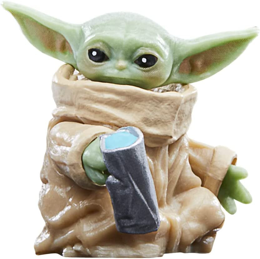 Star Wars Hasbro Black Series Grogu, The Mandalorian Zu Figure, Adatto per action figure da collezione da 15 cm, Per bambini dai 4 anni in su, Multi, F4357 Action figures Naty Shop