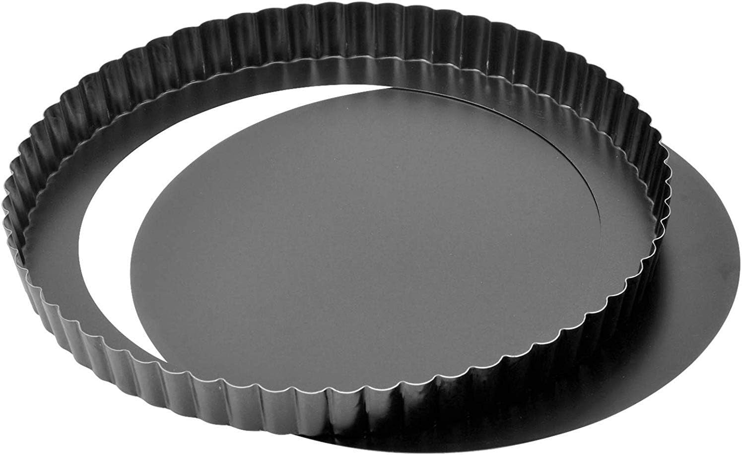 Kaiser Classic Tarteform Mit Hebeboden 28 Cm, Quicheform Antihaftbeschichte & Inspiration Muffinform Blech Für 12 Muffin, Muffin Backblech 38 X 27 Cm, Beschichtet, Standardgröße Stampi e teglie Naty Shop