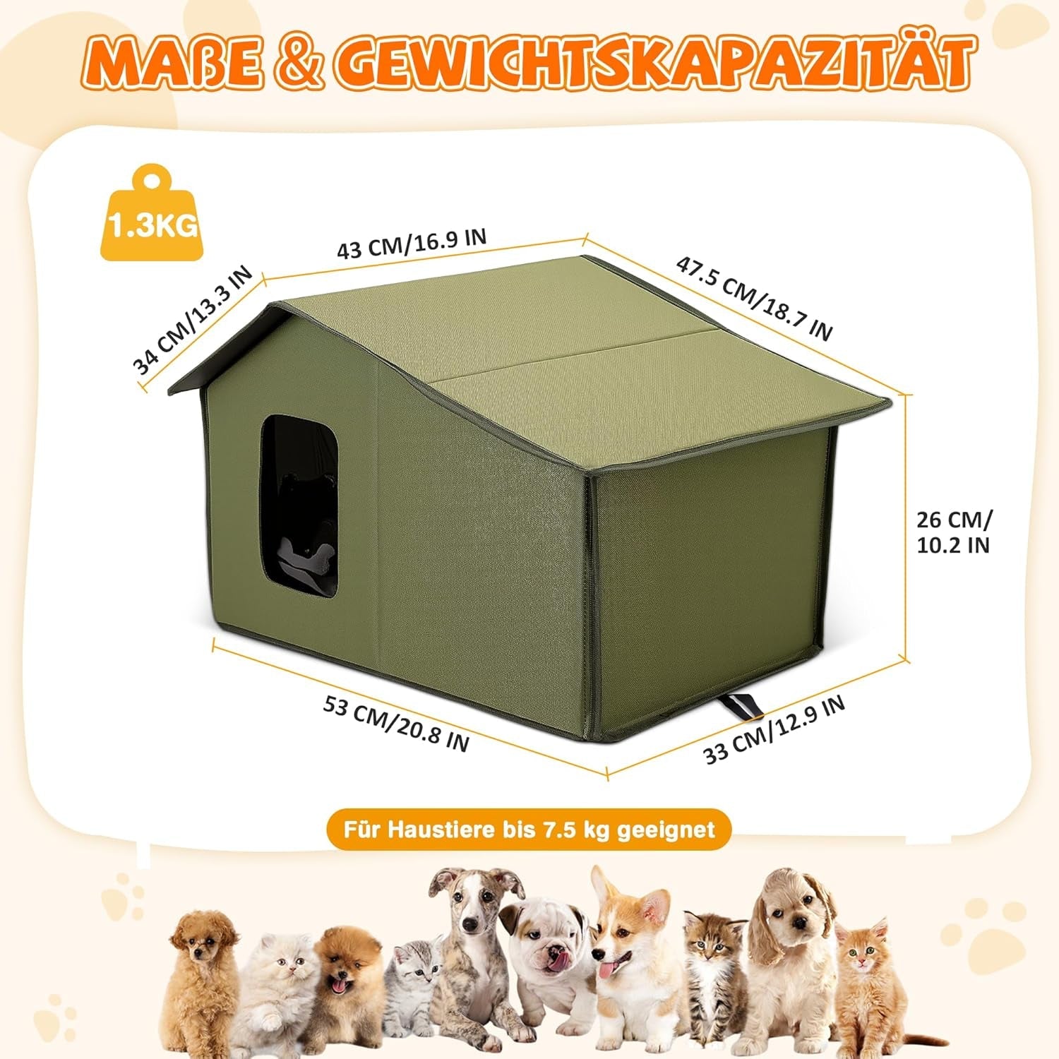 Coperte e Arredi, Animali Domestici, Grotte e Casette, Gatti, Letti per gatti, Gatti - Letti, materassi