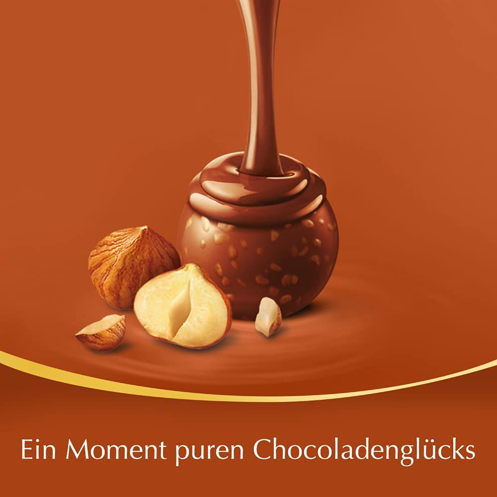 Palline di cioccolato LINDOR con nocciole, sacchetto da 1 kg + botte di Sherry Johnnie Walker da 0,7 litri
