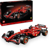 LEGO Technic Auto da corsa Ferrari SF-24 F1 - Modellino di auto per adulti - Set da collezione Formula 1 - Motore V6, cambio, sterzo e DRS in scala 1:8 - Regalo per gli appassionati di sport motoristici e auto da corsa 42207 Set di costruzione Beuche den LEGO-Store Titolo predefinito