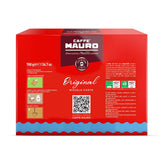 Caffè Mauro Torrefazione Kaffee Kompostierbare Pods, Recyclebare Verpackung, Original Mischung - 100 pezzi - Intensità 10/10 - Compatibile con sistema ESE Tamponi in carta 44 mm