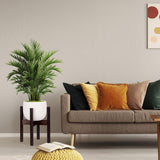 Relaxdays Portafiori in bambù, regolabile individualmente, per vasi da fiori fino a 32 cm, supporto per piante, H: 35,5 cm, marrone, 1 pezzo 10028823