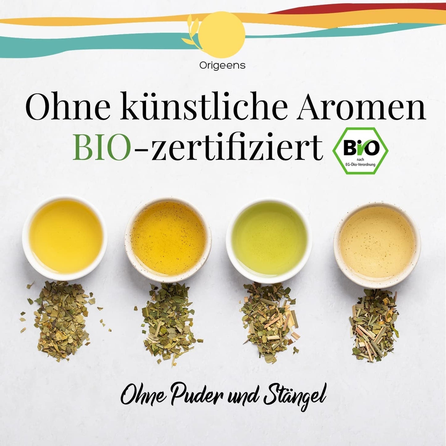 SET REGALO TÈ ORIGEENS BIO MATE X4 I Yerba Mate Bio 4X80G I Set da tè Yerba Mate, idea regalo