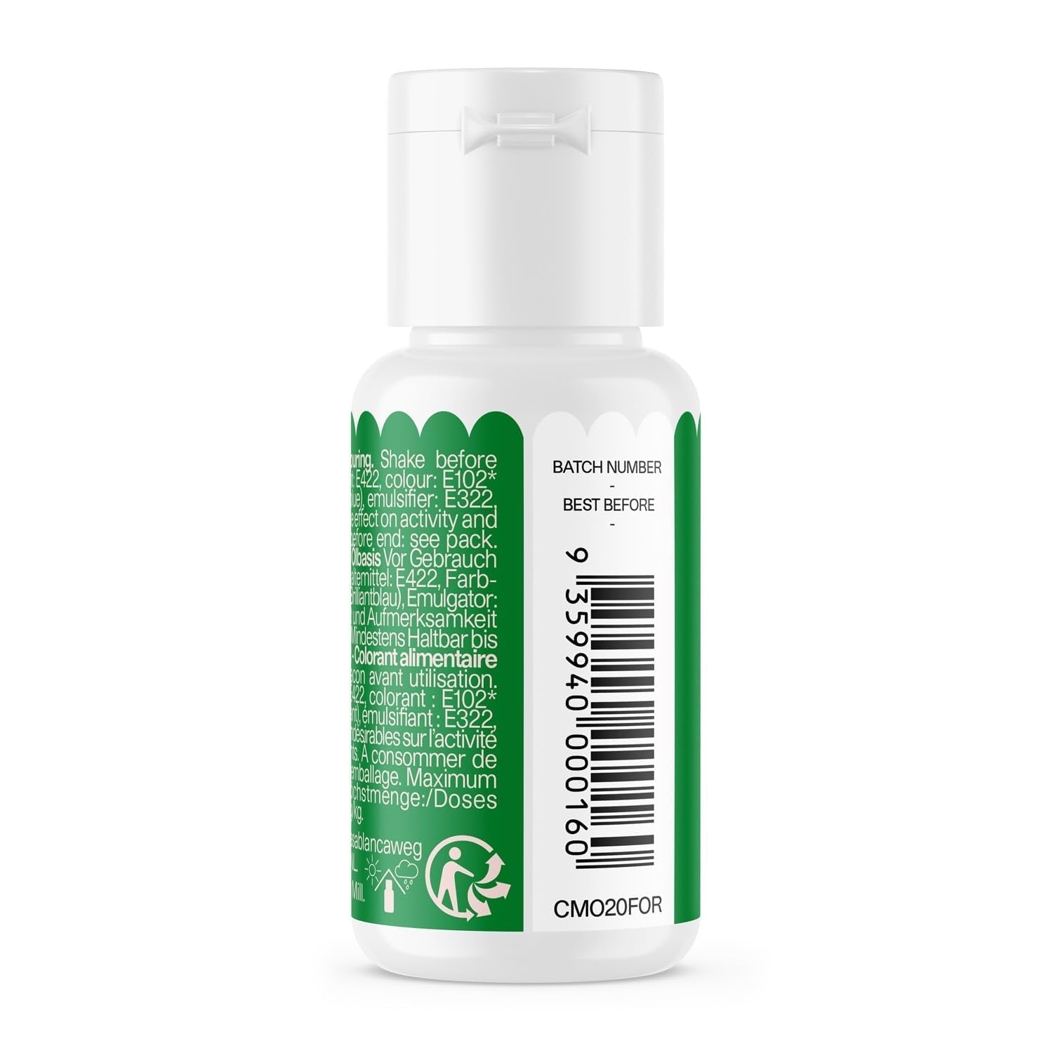 Colorante alimentare Color Mill Oil Blend Forest Oil - Colorante alimentare per cioccolato, fondente, muffin, torte, dolci, amaretti - Colorante alimentare per decorare torte - 100 ml