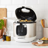 Friggitrice AM4800 Mega 2Kg, friggitrice ad olio, filtro odori, 1800 W Elettrodomestici Naty Shop