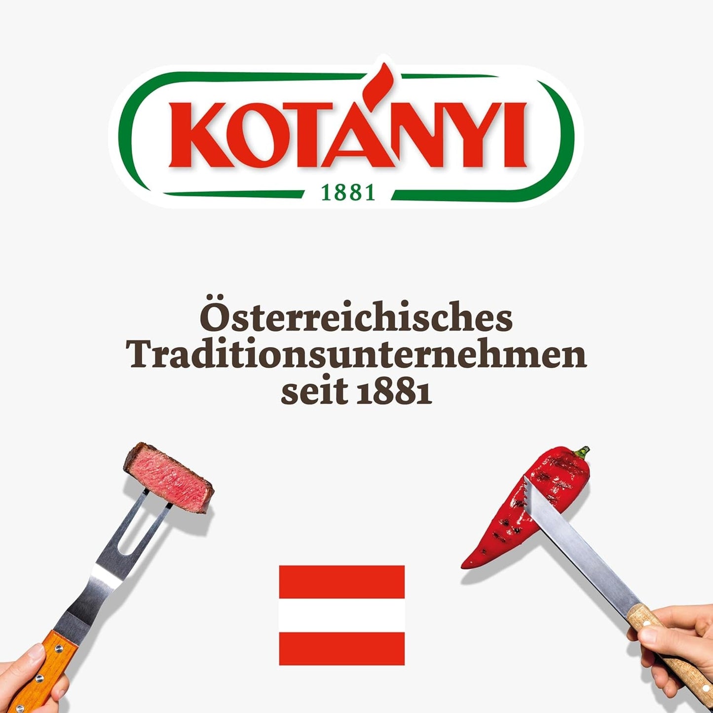 KOTÁNYI Set regalo spezie per griglia - 6er Carrier - Regali per uomo - Grill Zubehör & Spice Set für jedes BBQ - Grill Zubehör inkl. Polvere magica - [Jetzt Geburtstagschenken für Männer bestellen!]