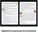 Die Drei??? Bambini - Puzzle del crimine - Attenzione, mostro marino Da KOSMOS 680664, 150 pezzi, Si illumina al buio, Lettura, enigmi, soluzione di enigmi, puzzle da detective per bambini dai 7 anni in su Puzzle Naty Shop