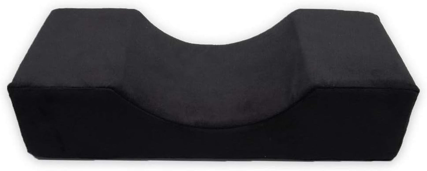 Whiteswan Estensione delle ciglia Supporto ergonomico in memory foam curvo Cuscino da soggiorno Ciglia per collo Cuscino per trucco di bellezza Cuscino per dormire Supporto per collo Cuscini ortopedici cervicali Naty Shop