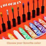 Tintura Per Capelli Temporanea Verde - Tintura Per Capelli Gesso Per Capelli 14ml, Tintura Per Capelli Verde In Stick Lavabile, Gesso Per Capelli Colore Istantaneo, Tintura Per Capelli Gesso Carnevale Per Natale Halloween, Carnevale, Tinture Per Capelli Cosplay Naty Shop