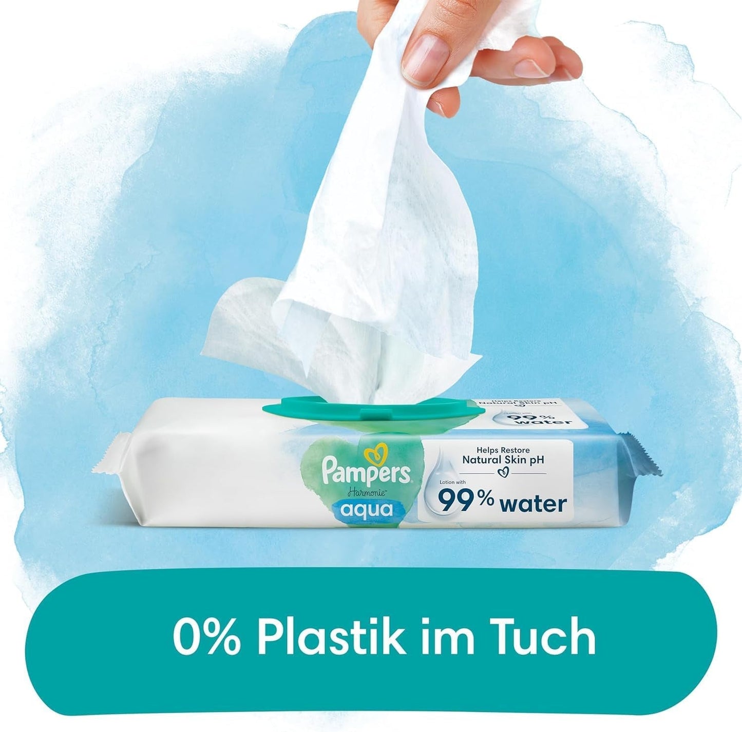 Pacchetto virtuale: Harmony Size 1 e salviettine umidificate Aqua