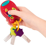 Battat toy key baby toy - Portachiavi colorato per auto con luci e suoni per bambini da 10 mesi in su Bebe Toys Naty Shop