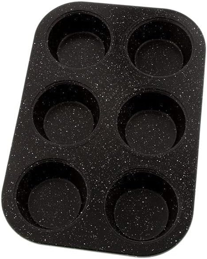 Pradel Excellence - Stampo per 6 muffin, acciaio al carbonio, rivestimento antiaderente Stampi e teglie Naty Shop