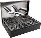 ZWILLING Nottingham Set posate, 72 pezzi, per 12 persone, acciaio inossidabile 18/10 Kitchen Naty Shop