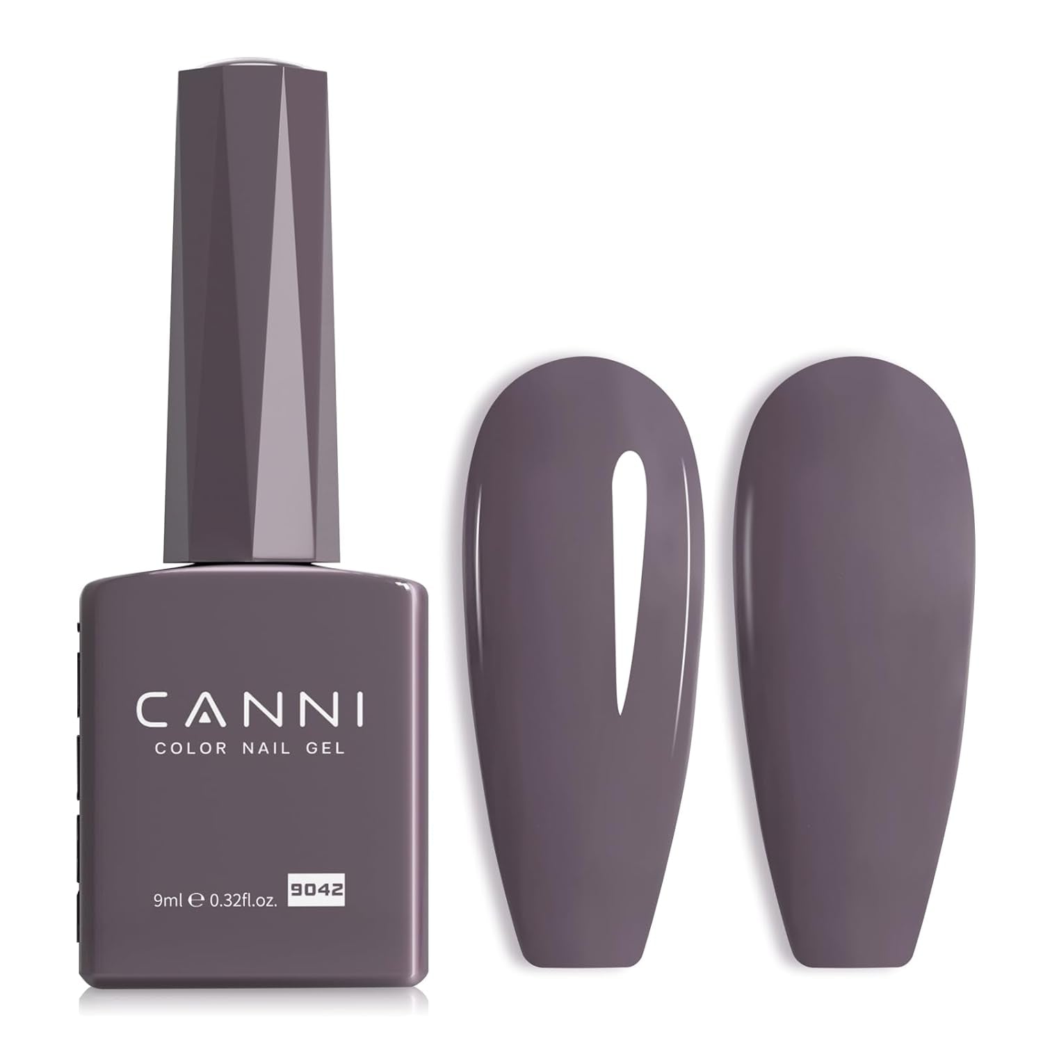 Smalto gel CANNI, semipermanente, viola scuro, smalto, gel UV, impregnante, manicure
