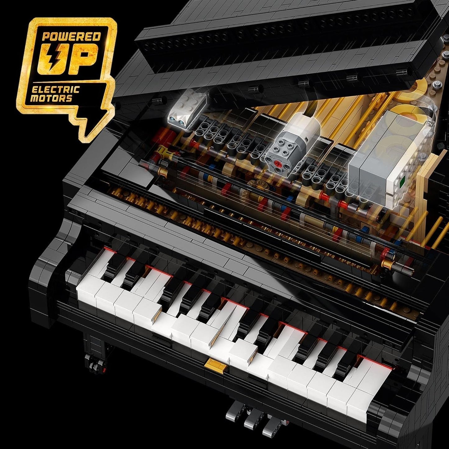 Pianoforte a coda da concerto LEGO Ideas (21323); Set da costruzione; Il tuo pianoforte da concerto; Fantastico progetto di modellismo per pianisti, musicisti, amanti della musica o hobbisti di talento (3.662 pezzi) Set da costruzione Besuche den LEGO-Store
