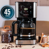 Espresso con filtro Cecotec Coffee 66 Drop and Touch, potenza 950 W, 1,5 L, 12 tazze, touch screen, caraffa in vetro, timer 24 ore, 6 interruttori, filtro a rete riutilizzabile