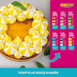 Set 6 paste coloranti Decocino - 6 x 20 g - Colorante alimentare rosso, rosa, verde, giallo, blu e nero, ideale per colorare torte, fondente e creme - Azo-free e senza glutine