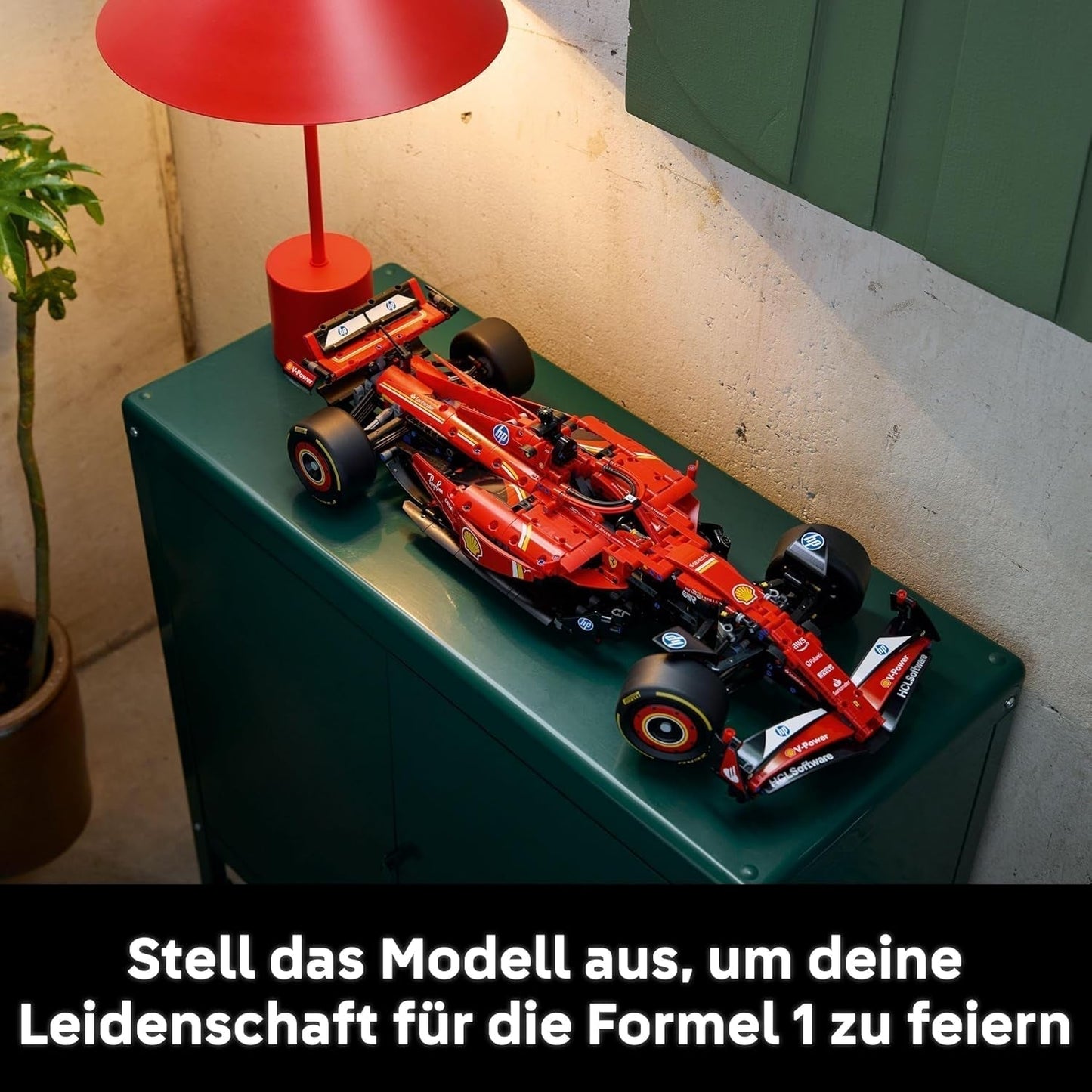 LEGO Technic Auto da corsa Ferrari SF-24 F1 - Modellino di auto per adulti - Set da collezione Formula 1 - Motore V6, cambio, sterzo e DRS in scala 1:8 - Regalo per gli appassionati di sport motoristici e auto da corsa 42207 Set di costruzione Beuche den LEGO-Store