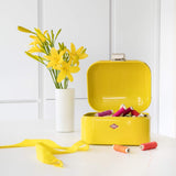 Wesco 235 001 Cestino per il pane Mini Grandy 17 x 18 x 12 cm (L/L/A) rosa, acciaio inossidabile Contenitori per alimenti Naty Shop