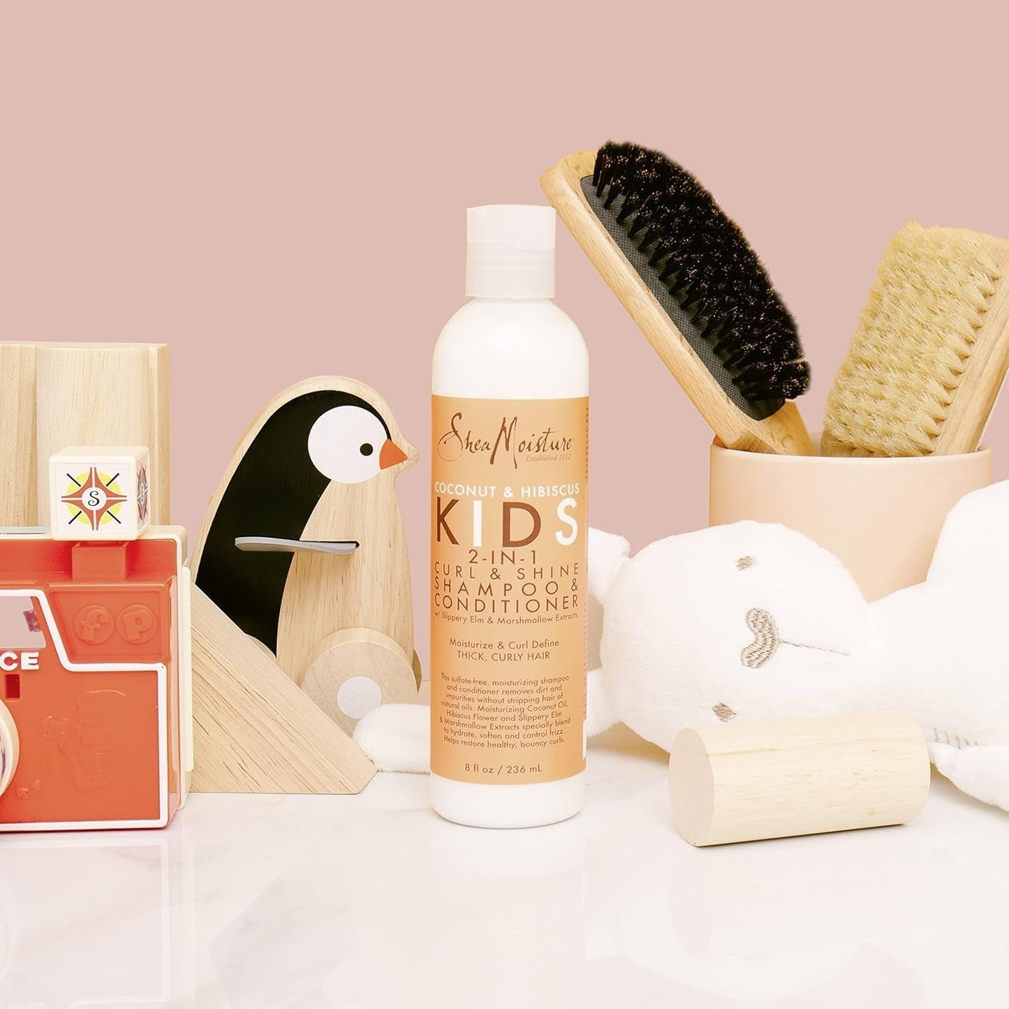 Kids Cocco & Ibisco Extra Idratante 237ml Prodotti districanti per capelli Naty Shop