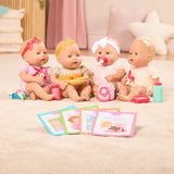 Bambola Baby Sweetheart - Ora di andare a dormire - 31 cm - Corpo morbido - Accessorio ciuccio - Giochi di finzione - Giocattolo per 3 anni e oltre