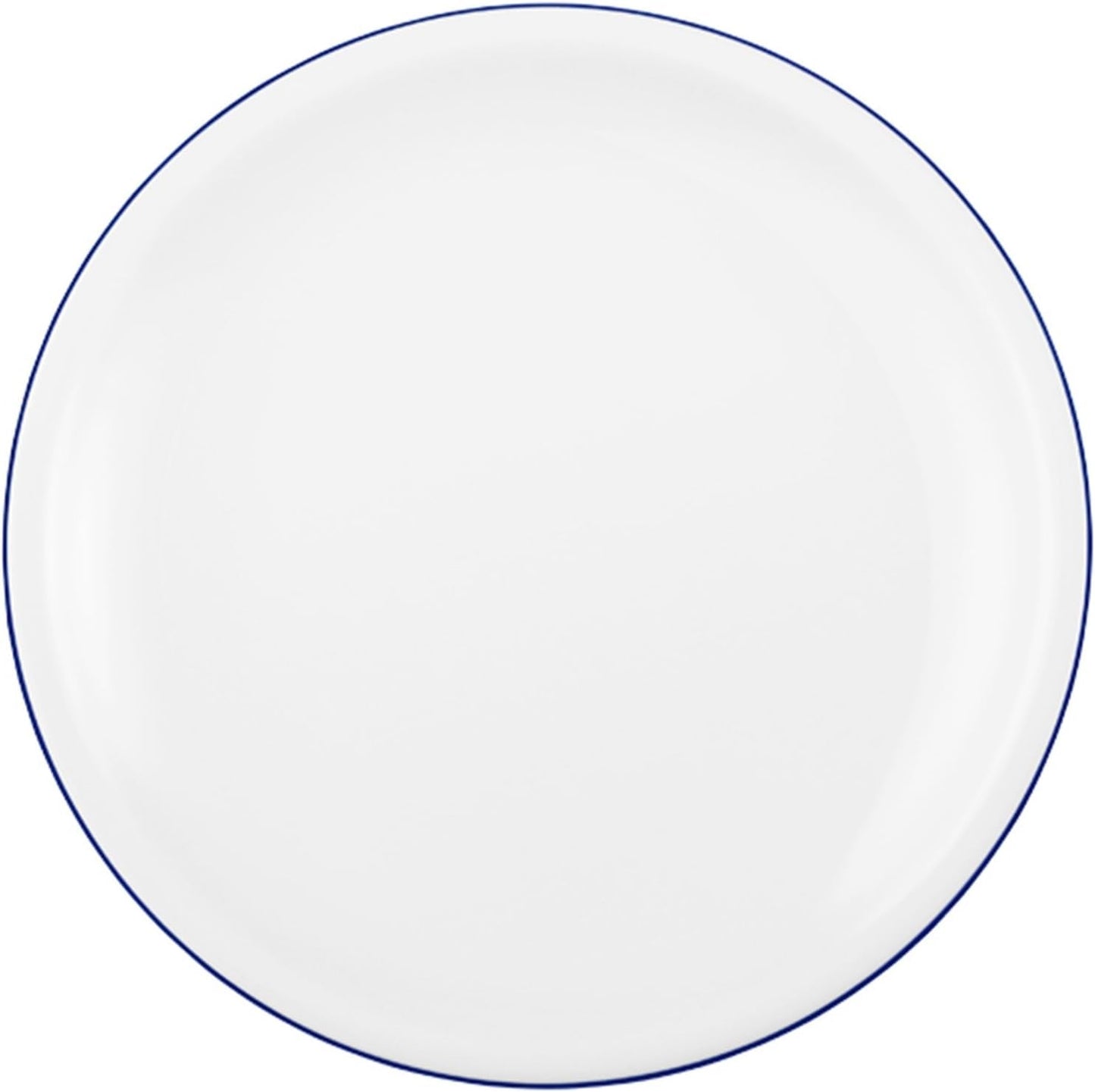 Servizio da caffè Seltmann Weiden 18 pezzi | Serie compatta, bordo blu | Il set comprende 6 piatti colazione, 6 tazzine caffè e 6 piattini, colore blu
