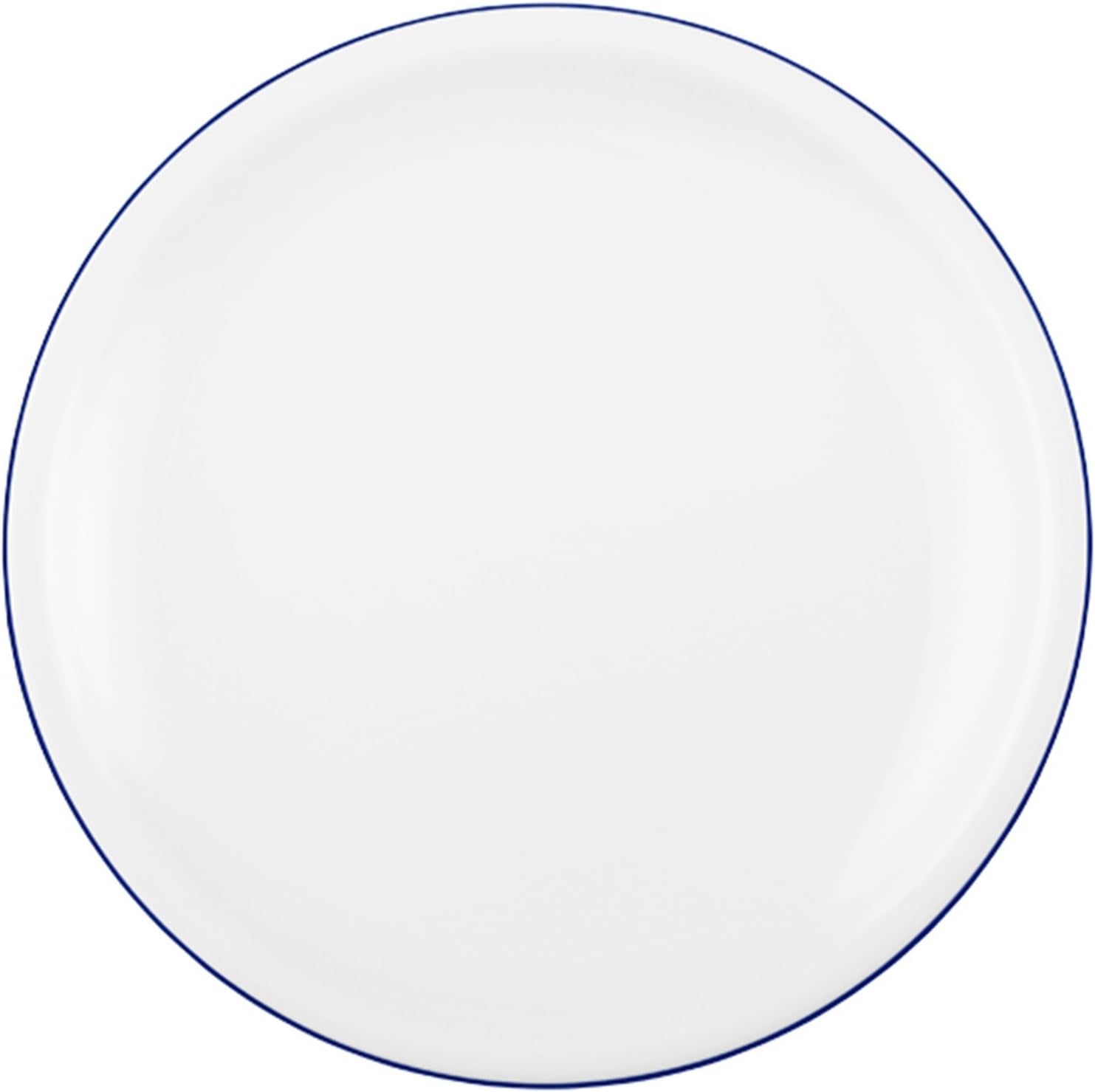 Servizio da caffè Seltmann Weiden 18 pezzi | Serie compatta, bordo blu | Il set comprende 6 piatti colazione, 6 tazzine caffè e 6 piattini, colore blu