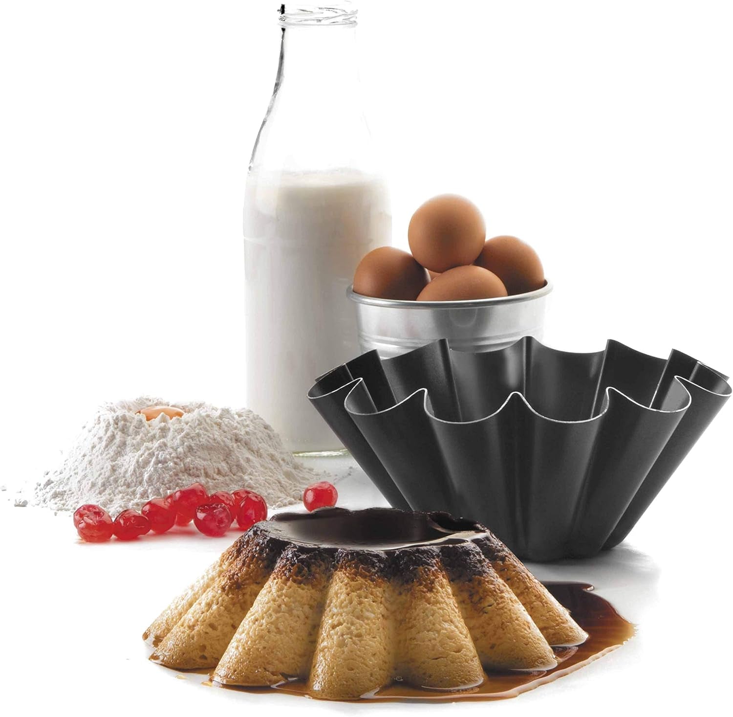 FORMA BRIOCHE, Alluminio, 10 Cm Stampi e teglie da forno Naty Shop