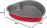 508000000hgnam Rossana 2.0, a forma di cuore 25 cm, acciaio con rivestimento inadeguato, Stampi e teglie per dolci Naty Shop