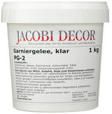Glassa Fredda a Specchio, Trasparente, 1 Kg Naty Shop Glasse e Decori