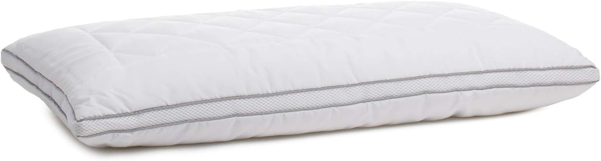 Gözze - Cuscino con cuscino interno 150G e fascia climatica, incluso sacchetto di ricarica, 40 X 80 cm - Cuscini standard Bianco Naty Shop