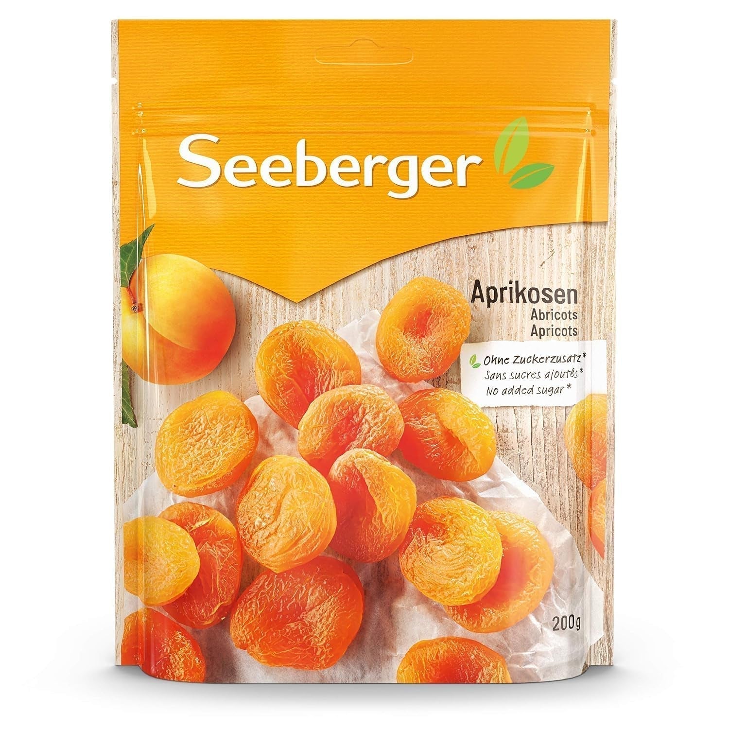 Albicocche Seeberger 200g Naty Shop prodotti disidratati 200G