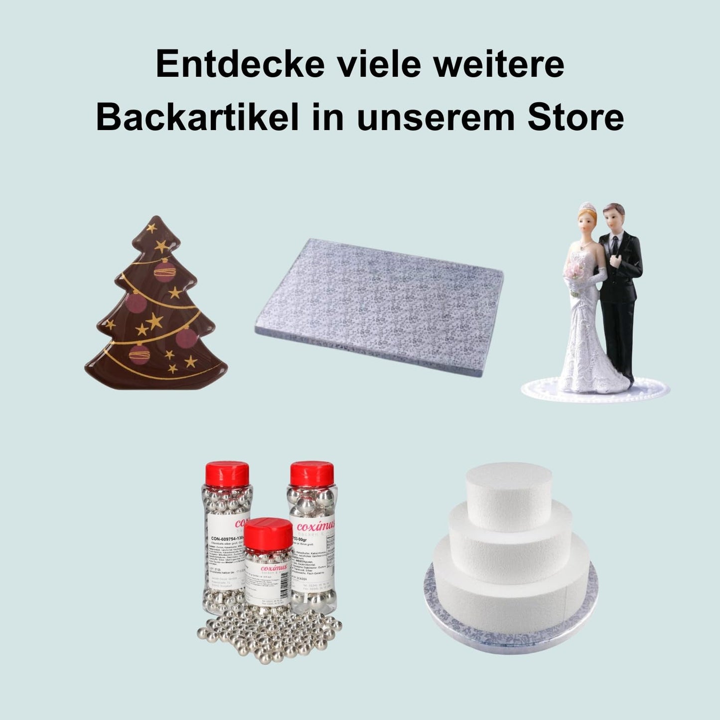 Cake Company Glassa Reale 1 confezione (1 x 1000 g) I Miscela secca per decorare torte della migliore qualità I Per glassa e linee sottili I Senza glutine I Perfetto per torte e cupcake Naty Shop Pasta di zucchero